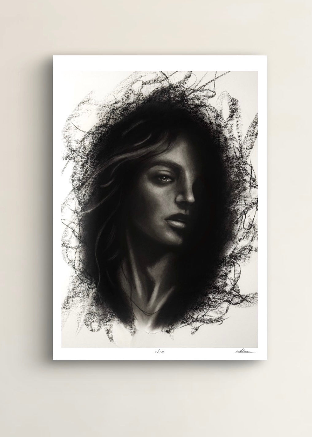 Nudo nei tuoi occhi - Fine art print