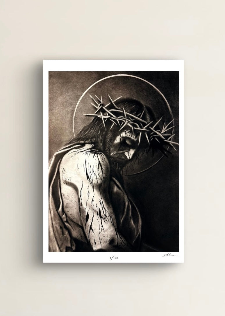 Through Pain, Redemption - Fine art print